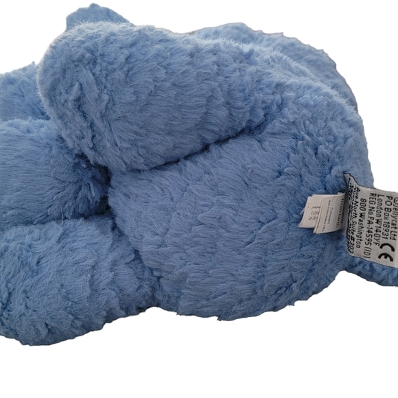 Jellycat London Fuddlewuddle blue soft plush elephant 8" stuffed animal - Picture 7 of 9